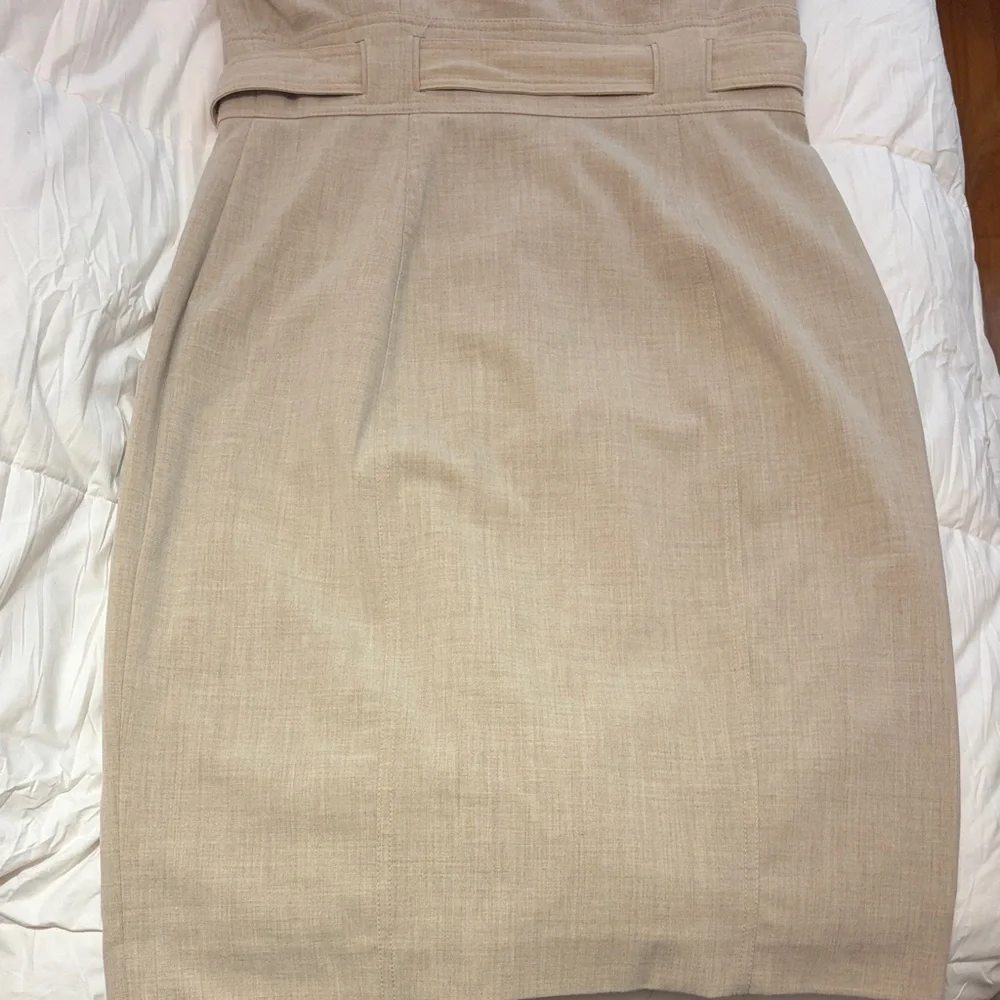 Calvin Klein Beige Midi Dress - Picture 4 of 5